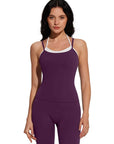 Double Layer Padded Top Leggings Workout Sets-SUUKSESS-SUUKSESS