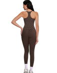 Racerback Compression Legging Workout Set