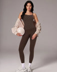 Racerback Compression Legging Workout Set