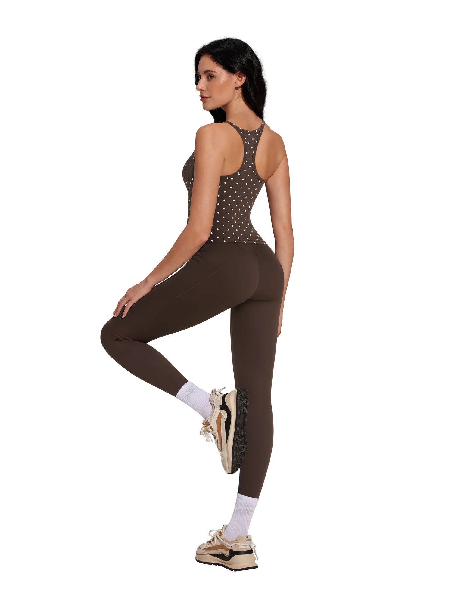 Racerback Compression Legging Workout Set