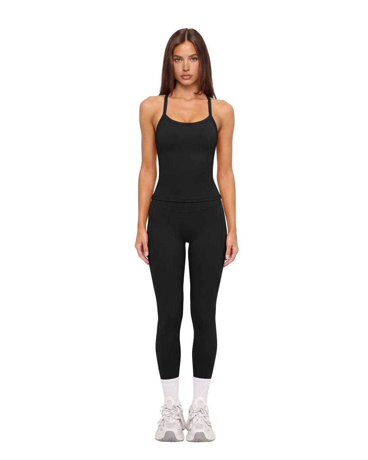 Racerback Compression Legging Workout Set