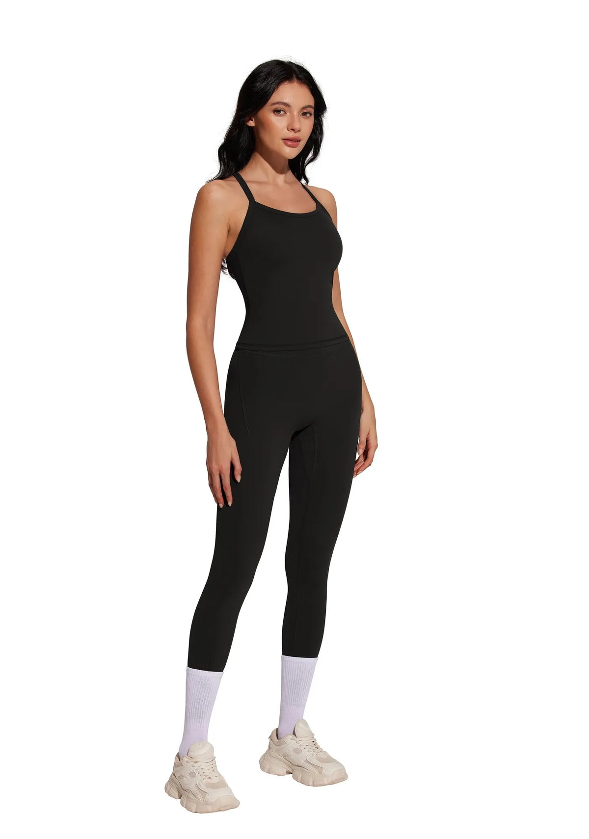 Racerback Compression Legging Workout Set
