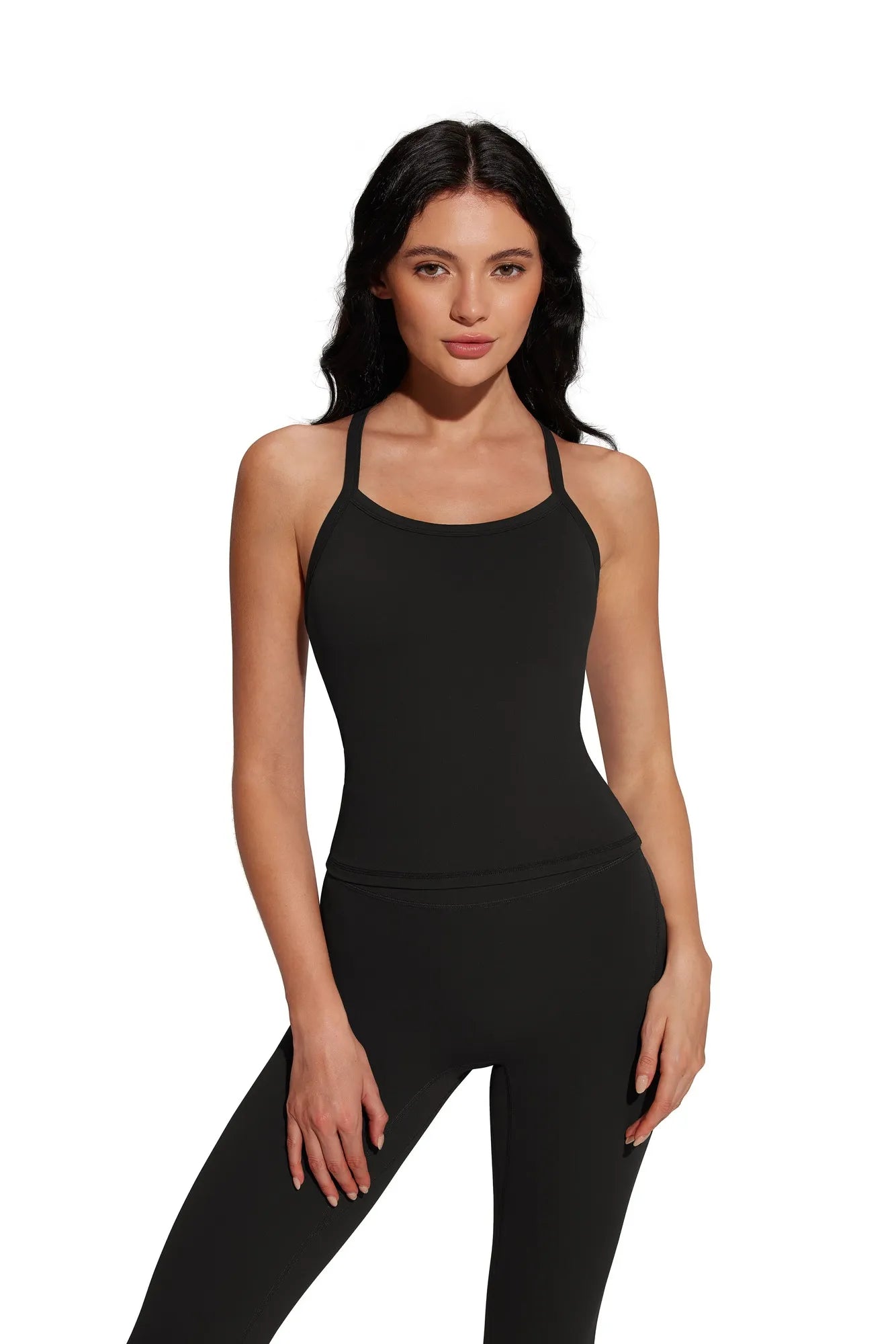 Racerback Compression Legging Workout Set