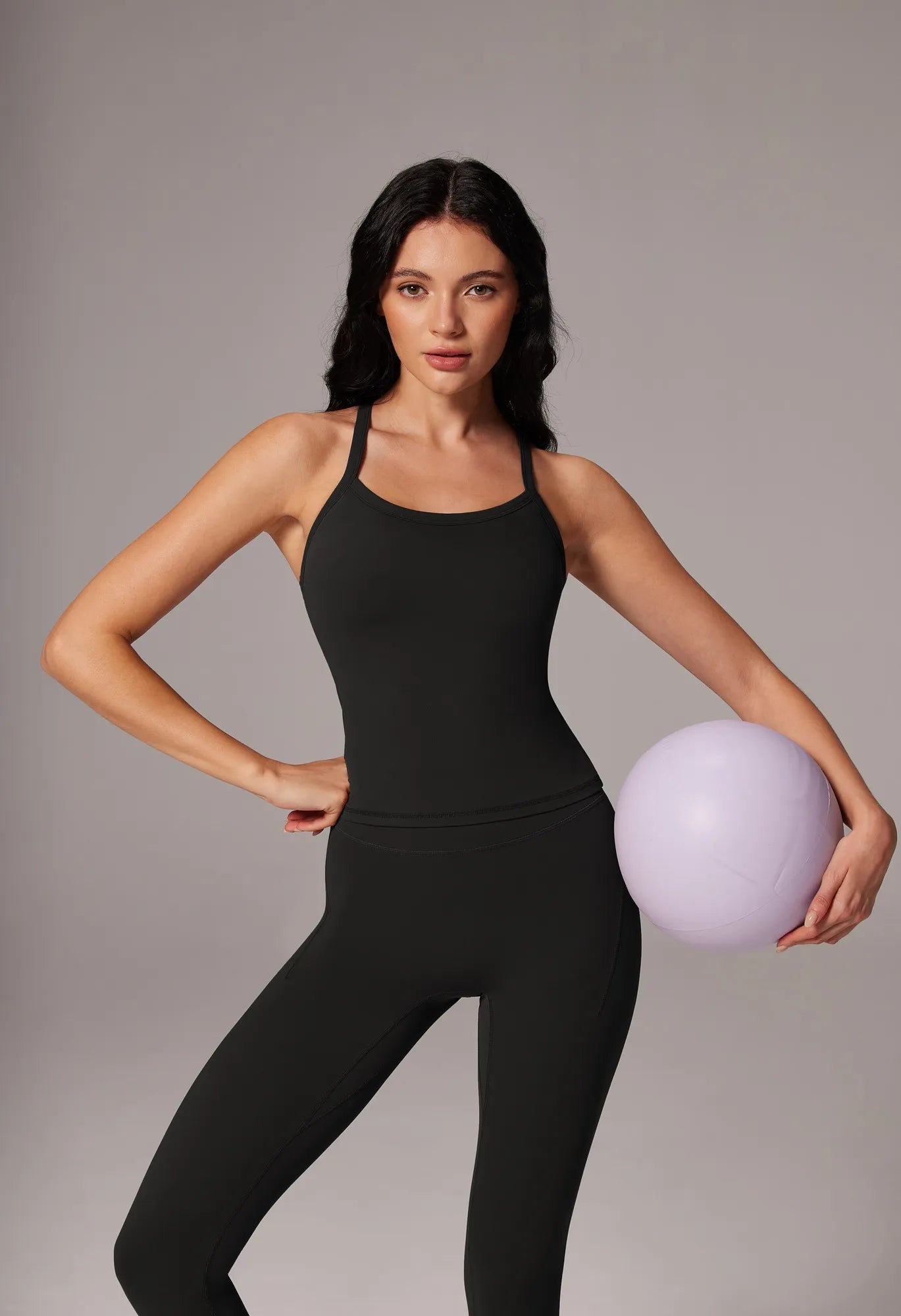 Racerback Compression Legging Workout Set
