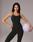 Racerback Compression Legging Workout Set