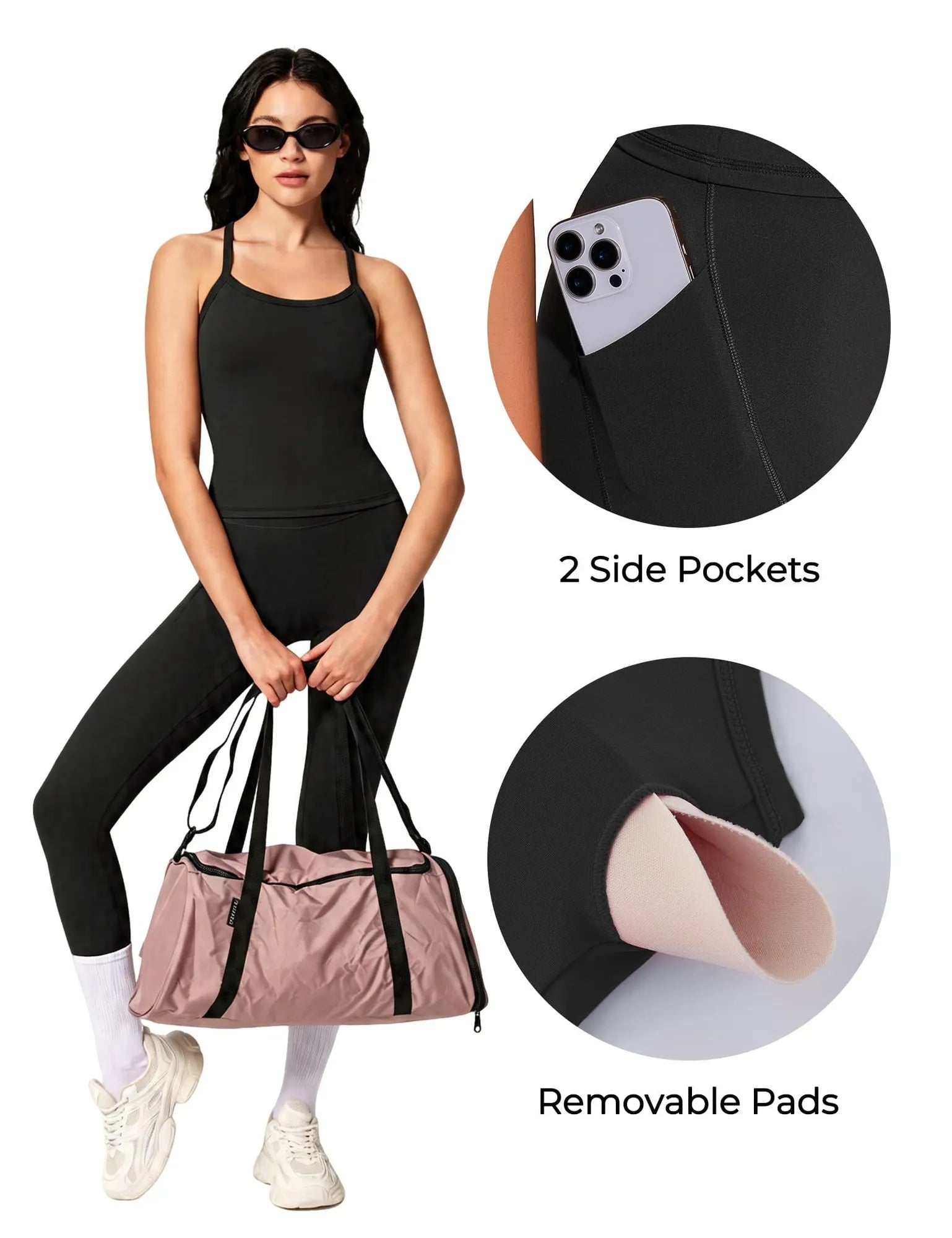 Racerback Compression Legging Workout Set