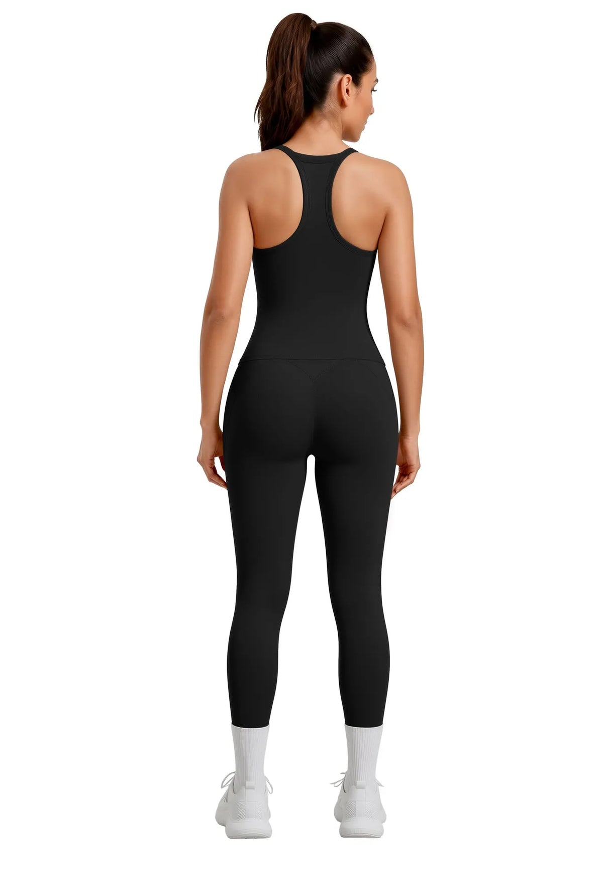 Racerback Compression Legging Workout Set