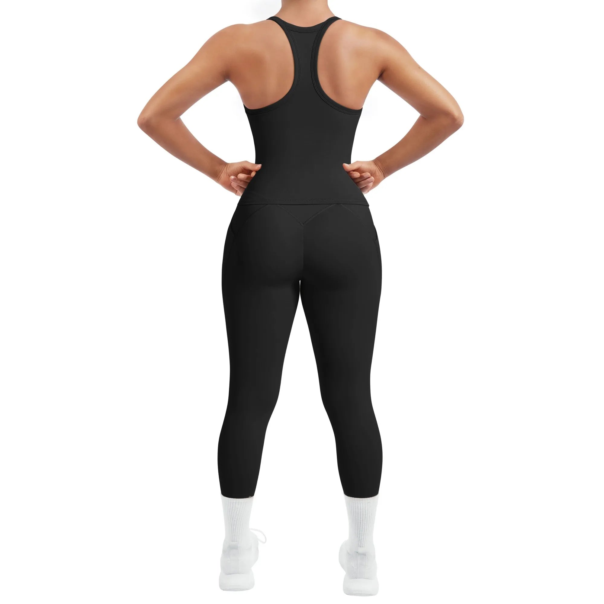 Racerback Compression Legging Workout Set