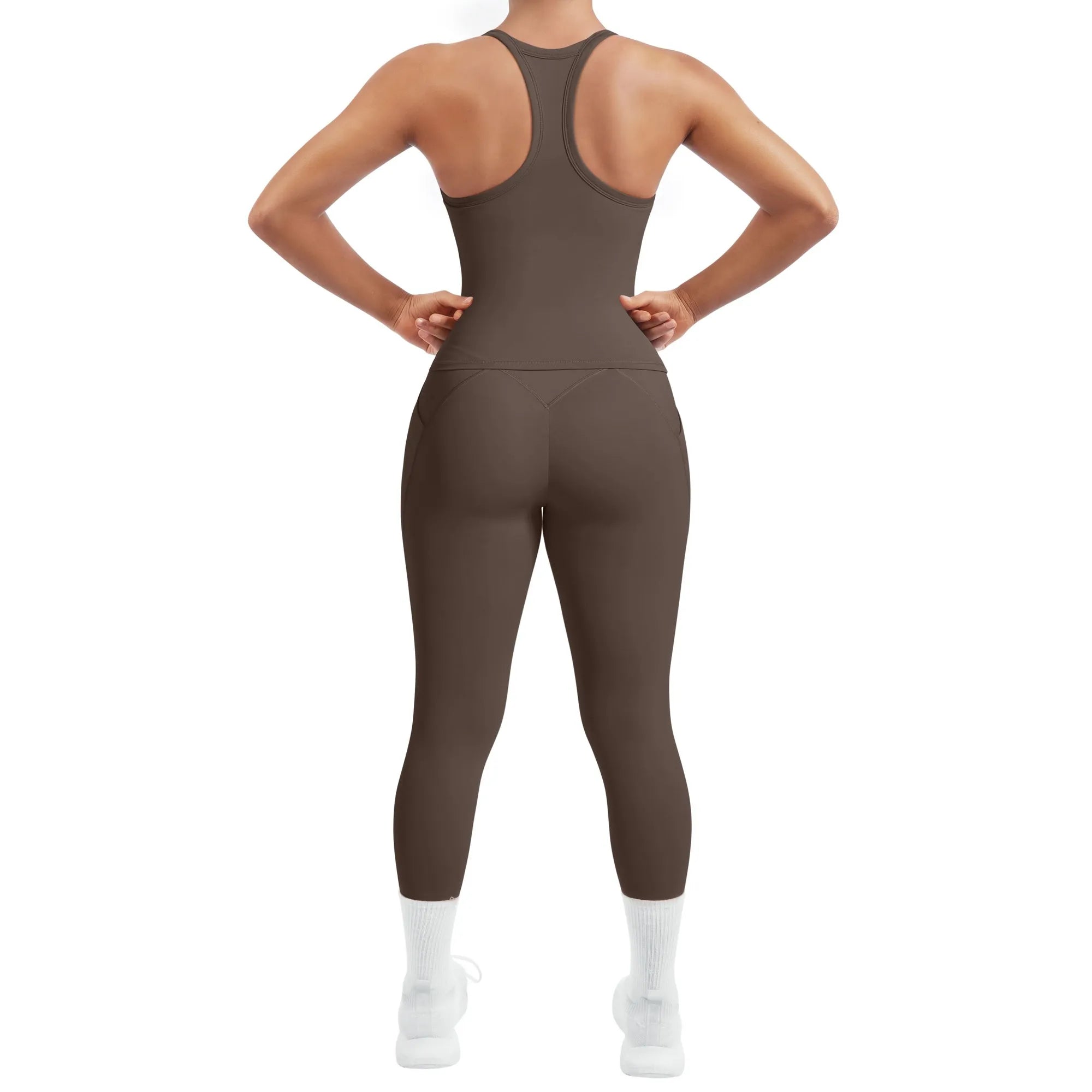 Racerback Compression Legging Workout Set