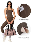 Racerback Compression Legging Workout Set