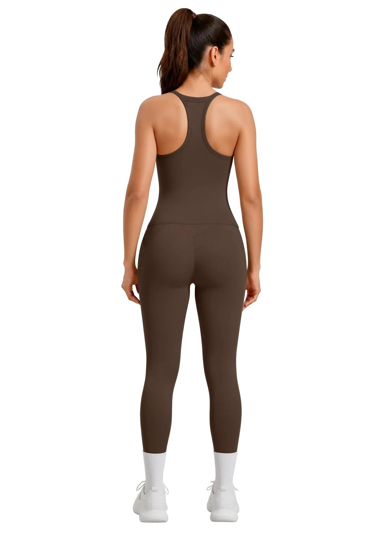Racerback Compression Legging Workout Set