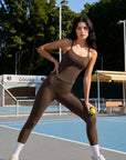 Racerback Compression Legging Workout Set