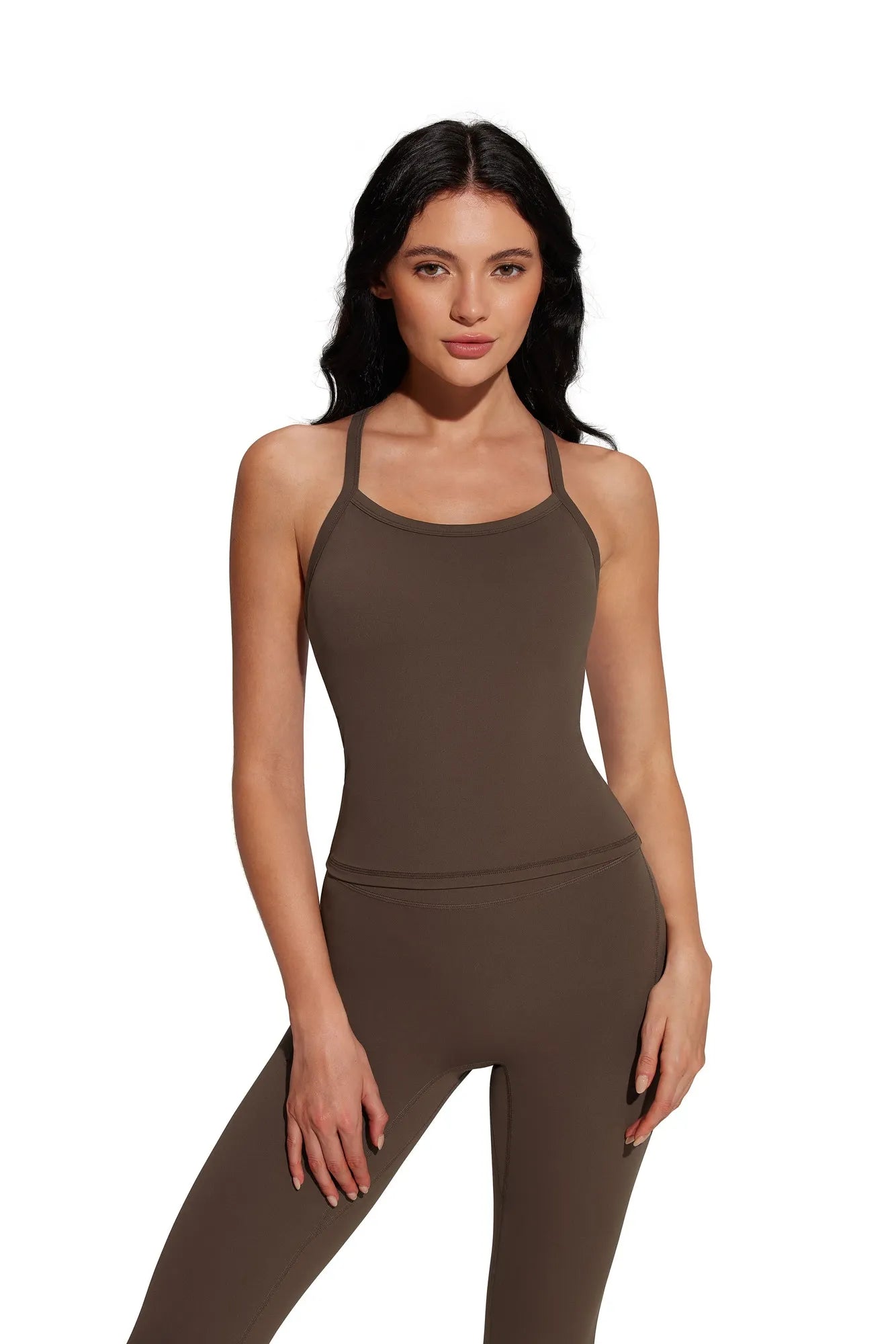 Racerback Compression Legging Workout Set