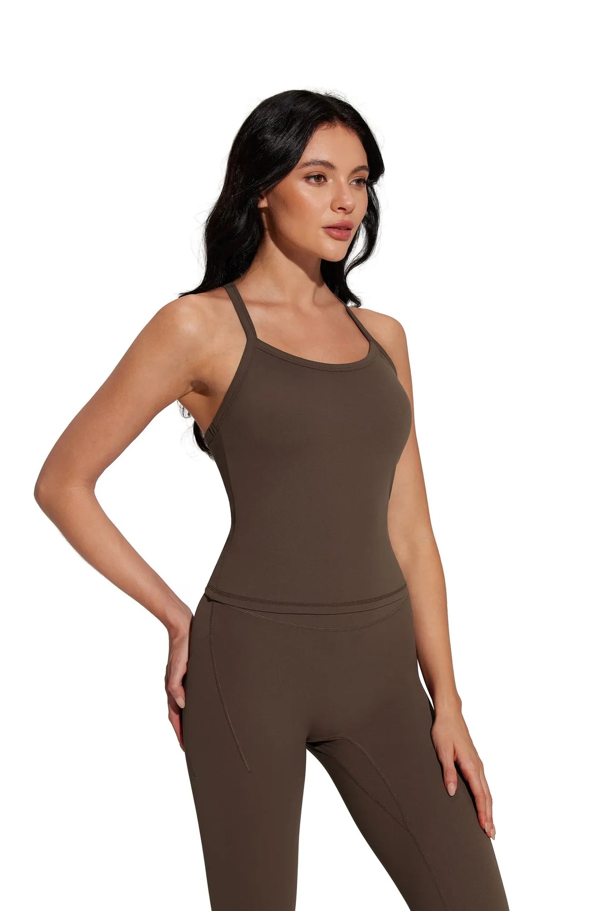 Racerback Compression Legging Workout Set