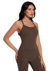 Racerback Compression Legging Workout Set