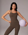 Racerback Compression Legging Workout Set