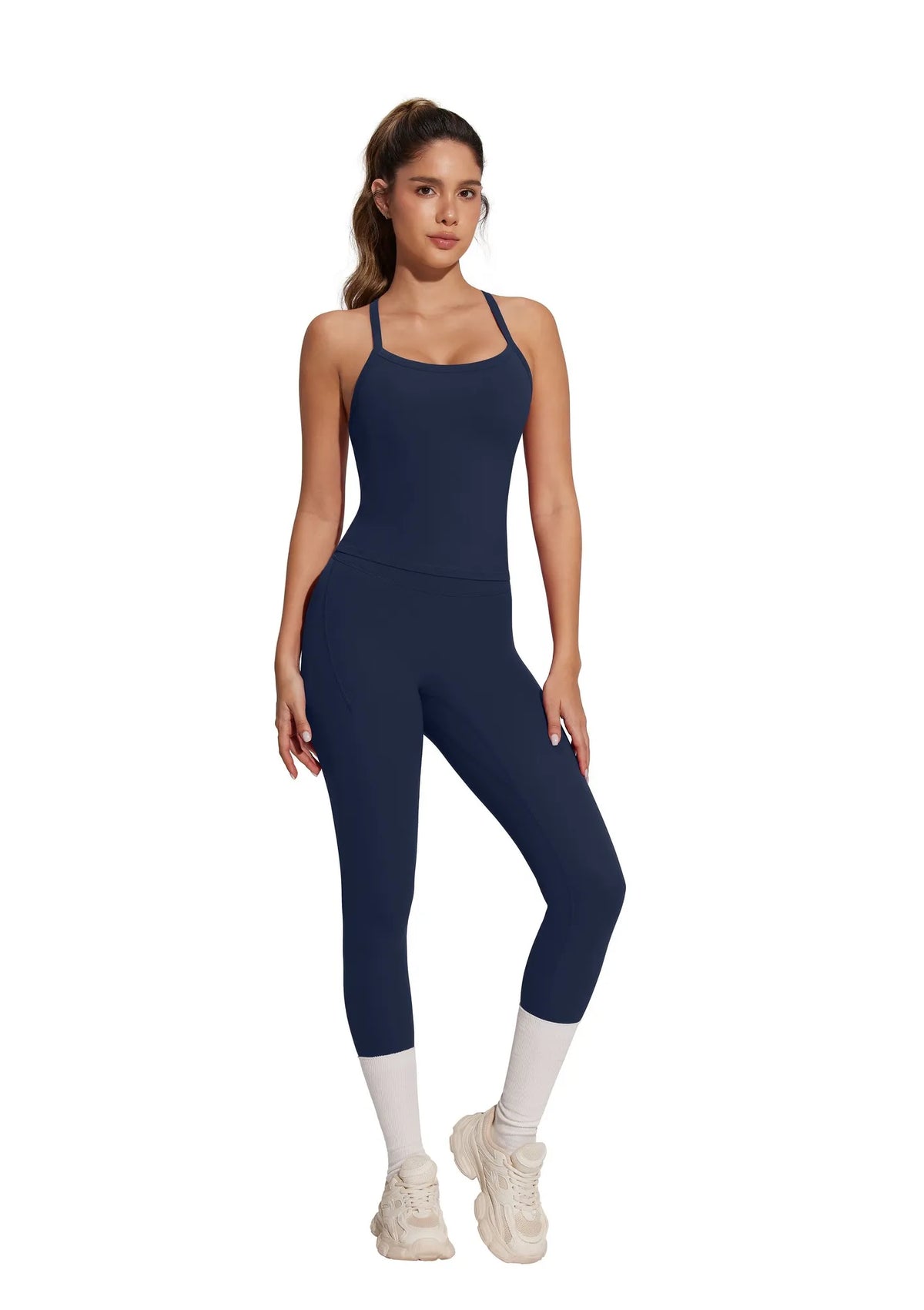 Racerback Compression Legging Workout Set