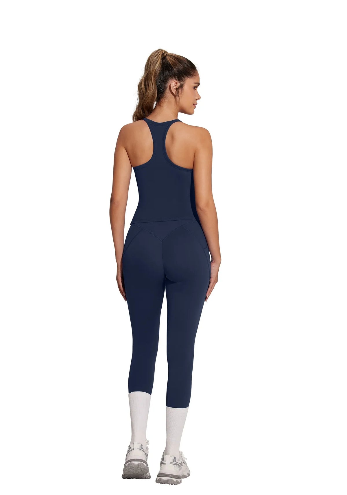 Racerback Compression Legging Workout Set