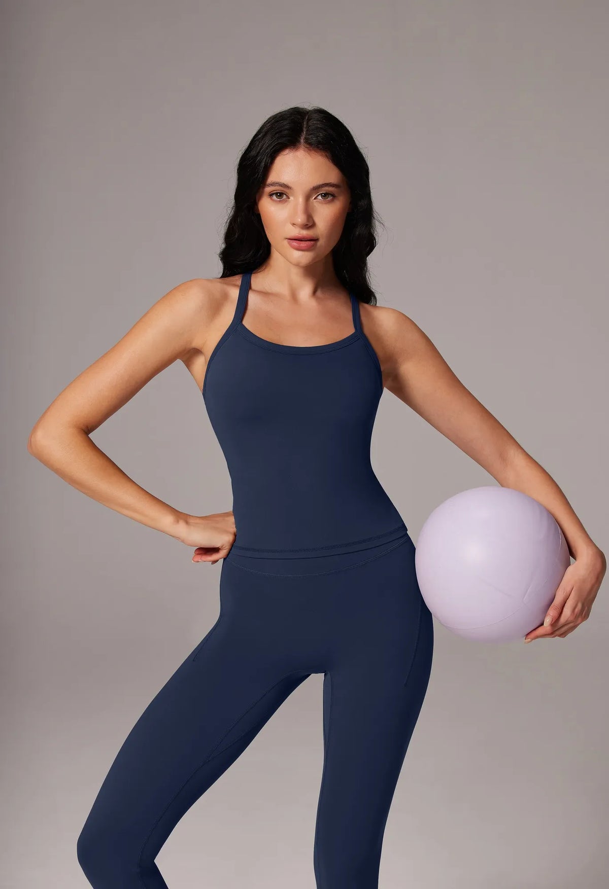 Racerback Compression Legging Workout Set