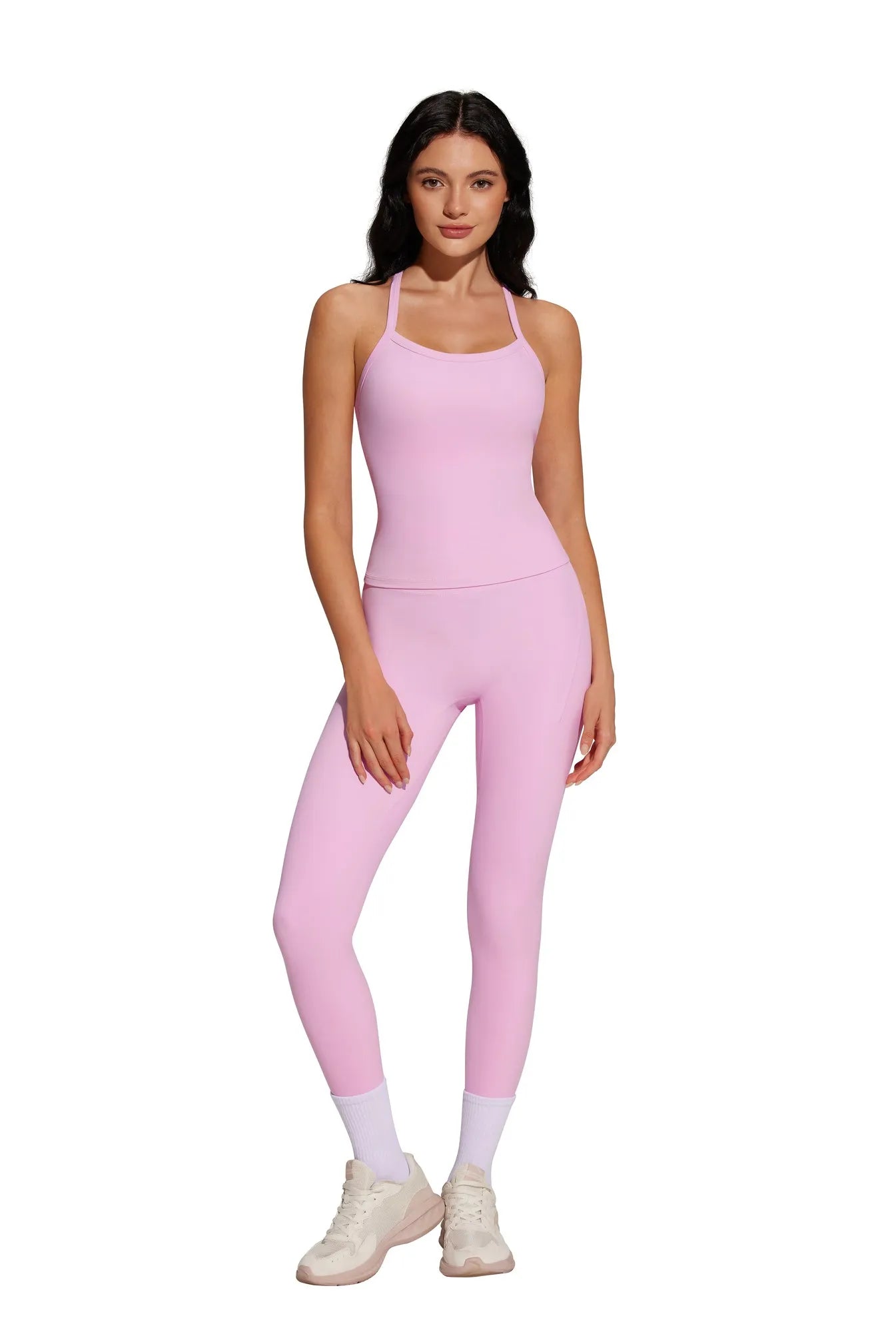 Racerback Compression Legging Workout Set