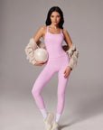 Racerback Compression Legging Workout Set