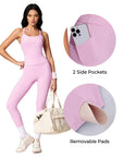 Racerback Compression Legging Workout Set
