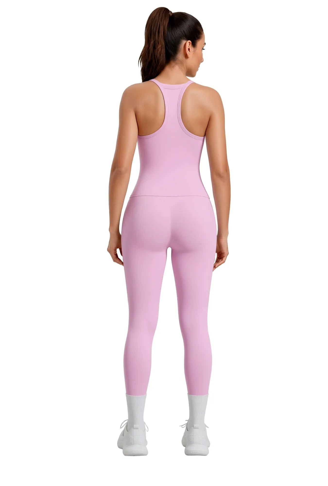 Racerback Compression Legging Workout Set