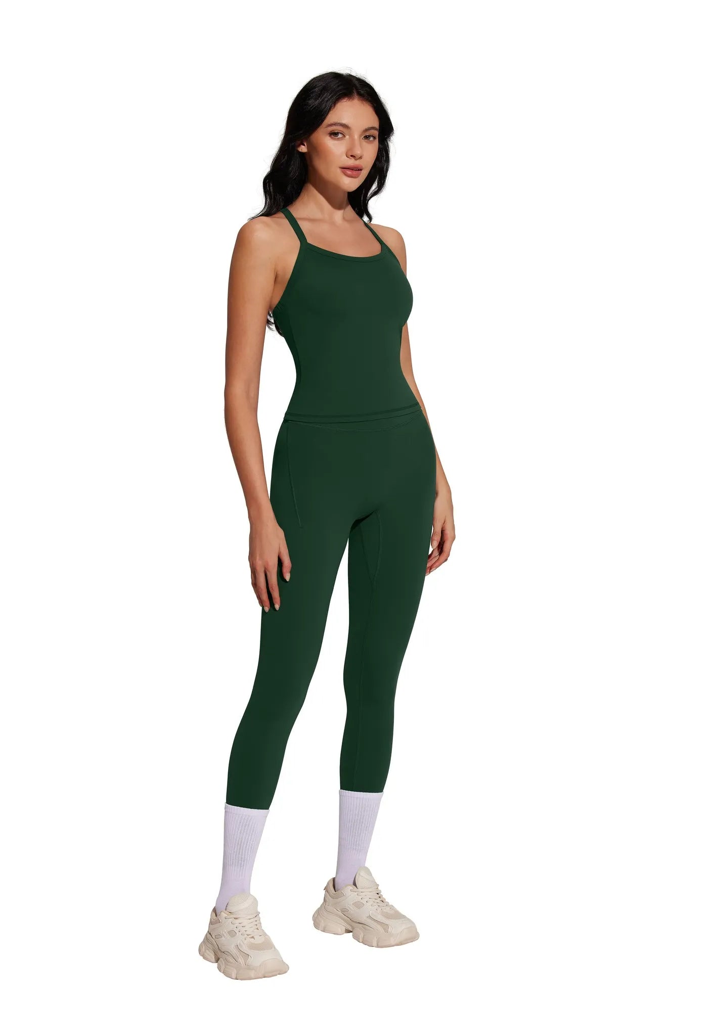 Racerback Compression Legging Workout Set