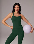 Racerback Compression Legging Workout Set