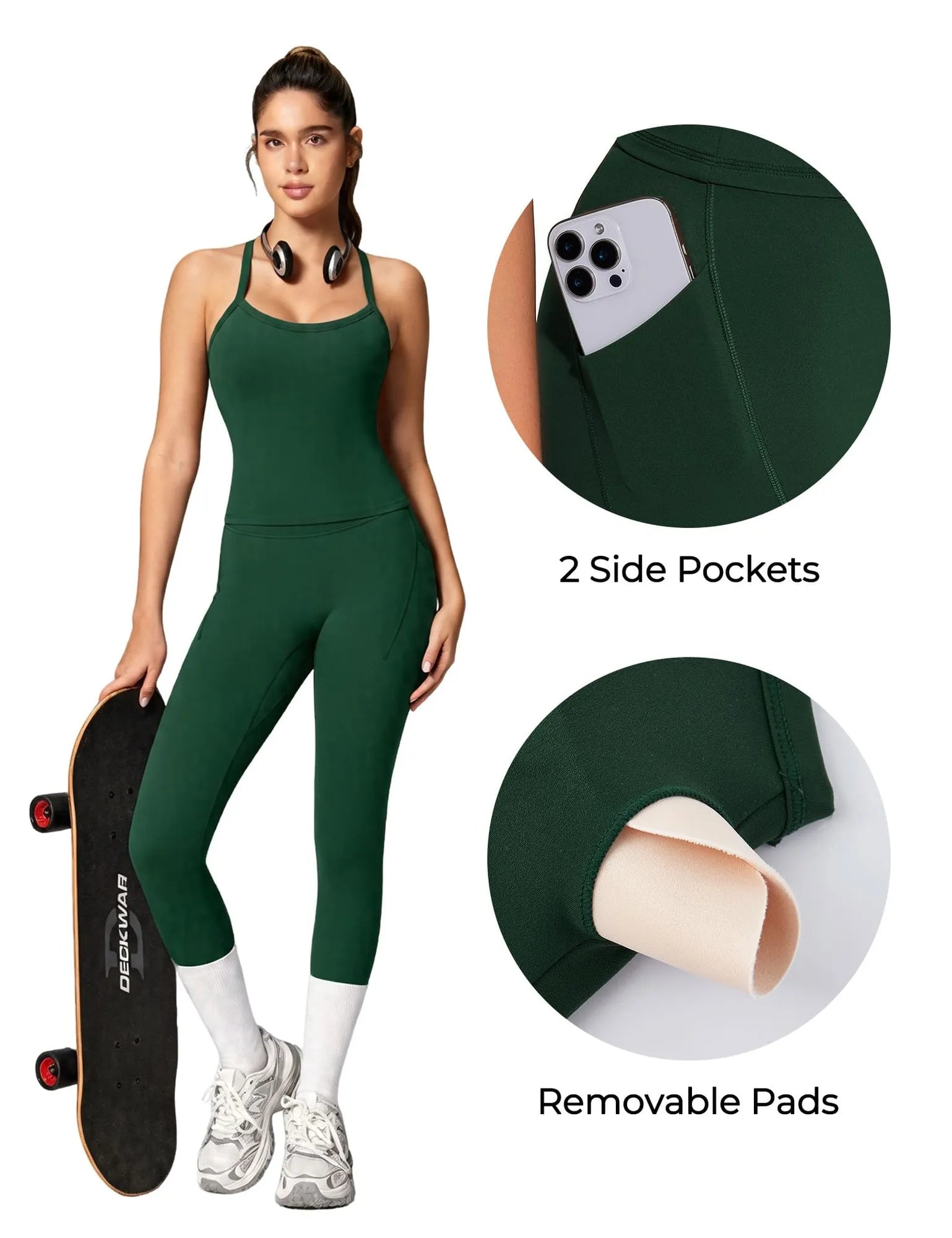 Racerback Compression Legging Workout Set