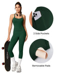 Racerback Compression Legging Workout Set
