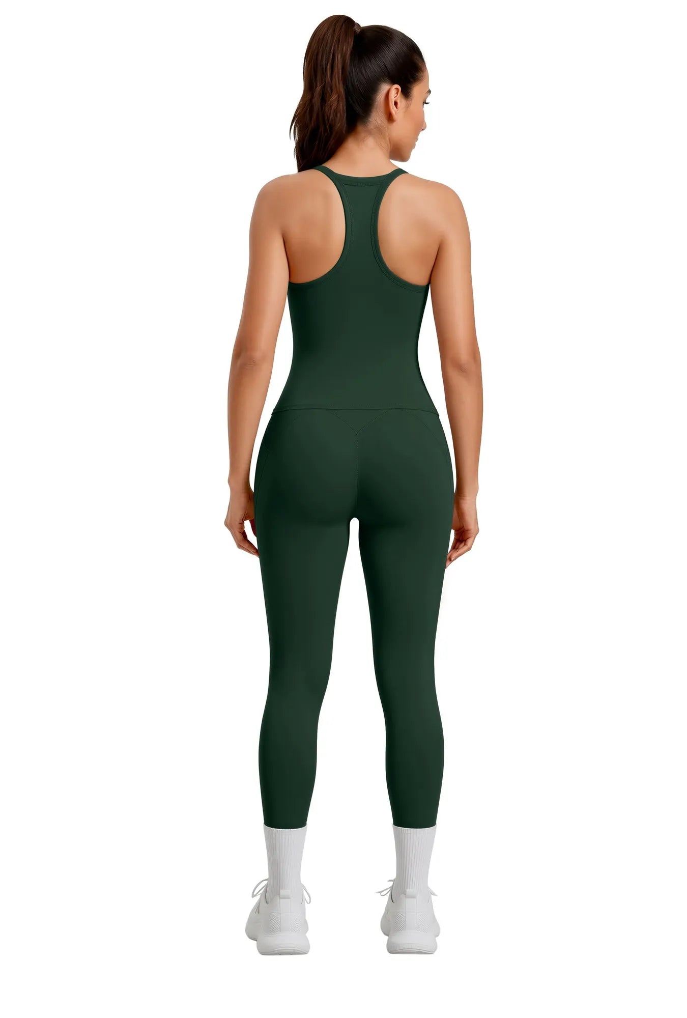 Racerback Compression Legging Workout Set