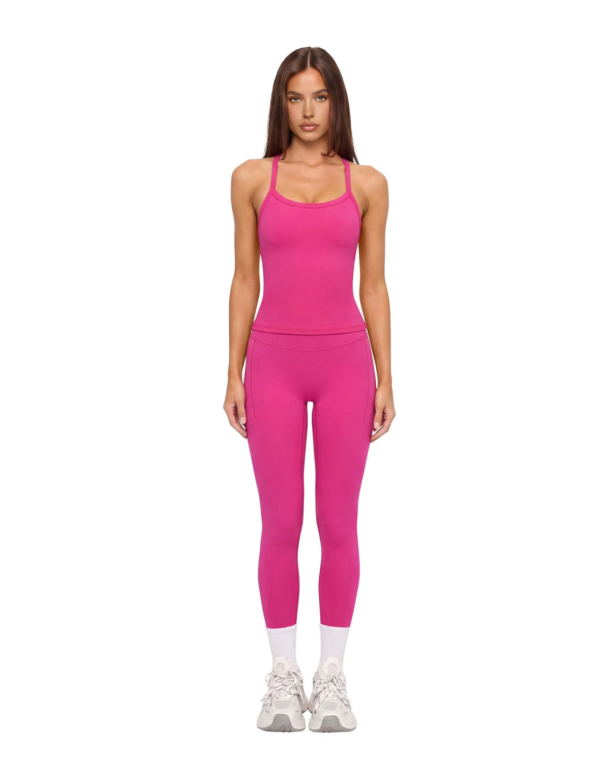 Racerback Compression Legging Workout Set