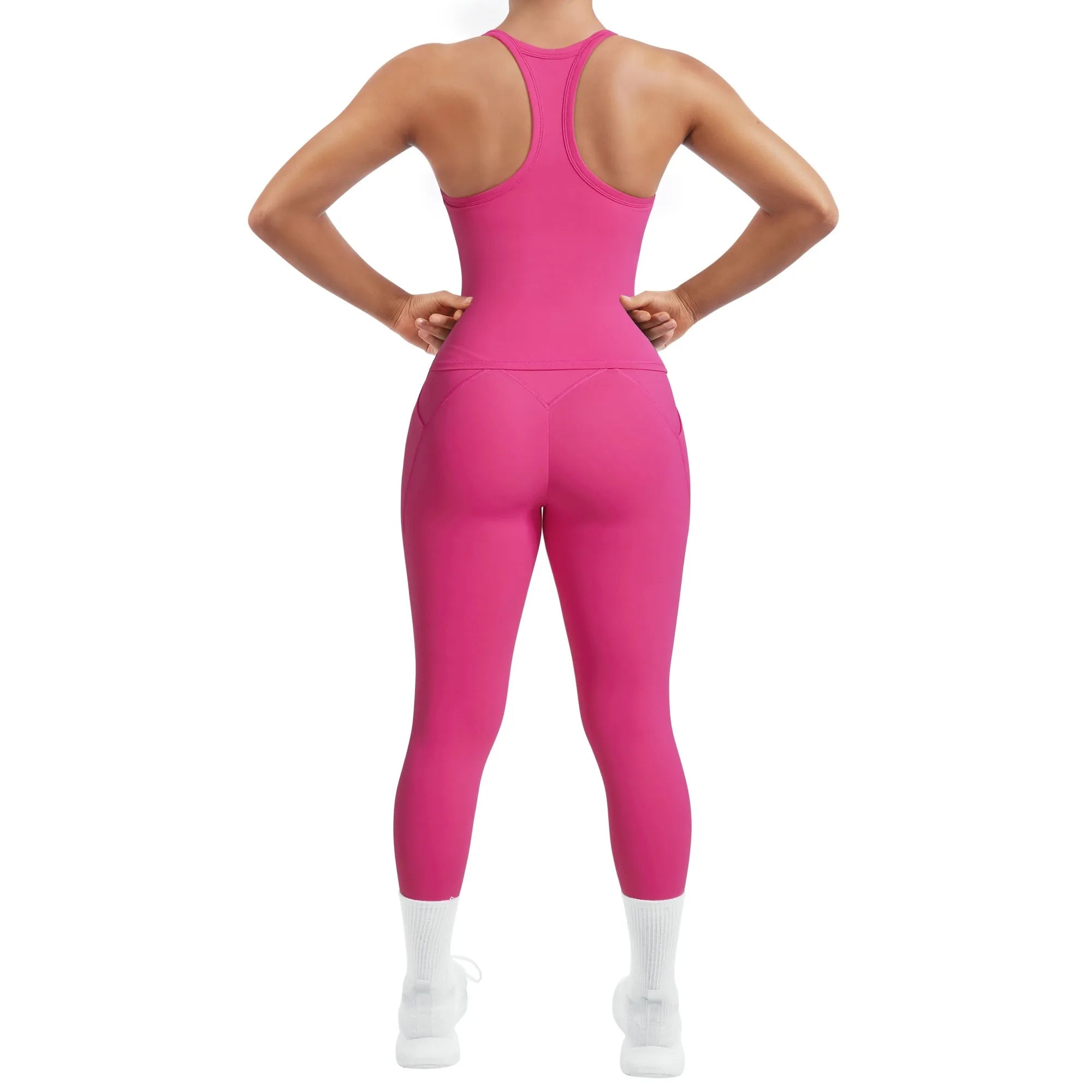 Racerback Compression Legging Workout Set