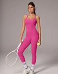 Racerback Compression Legging Workout Set
