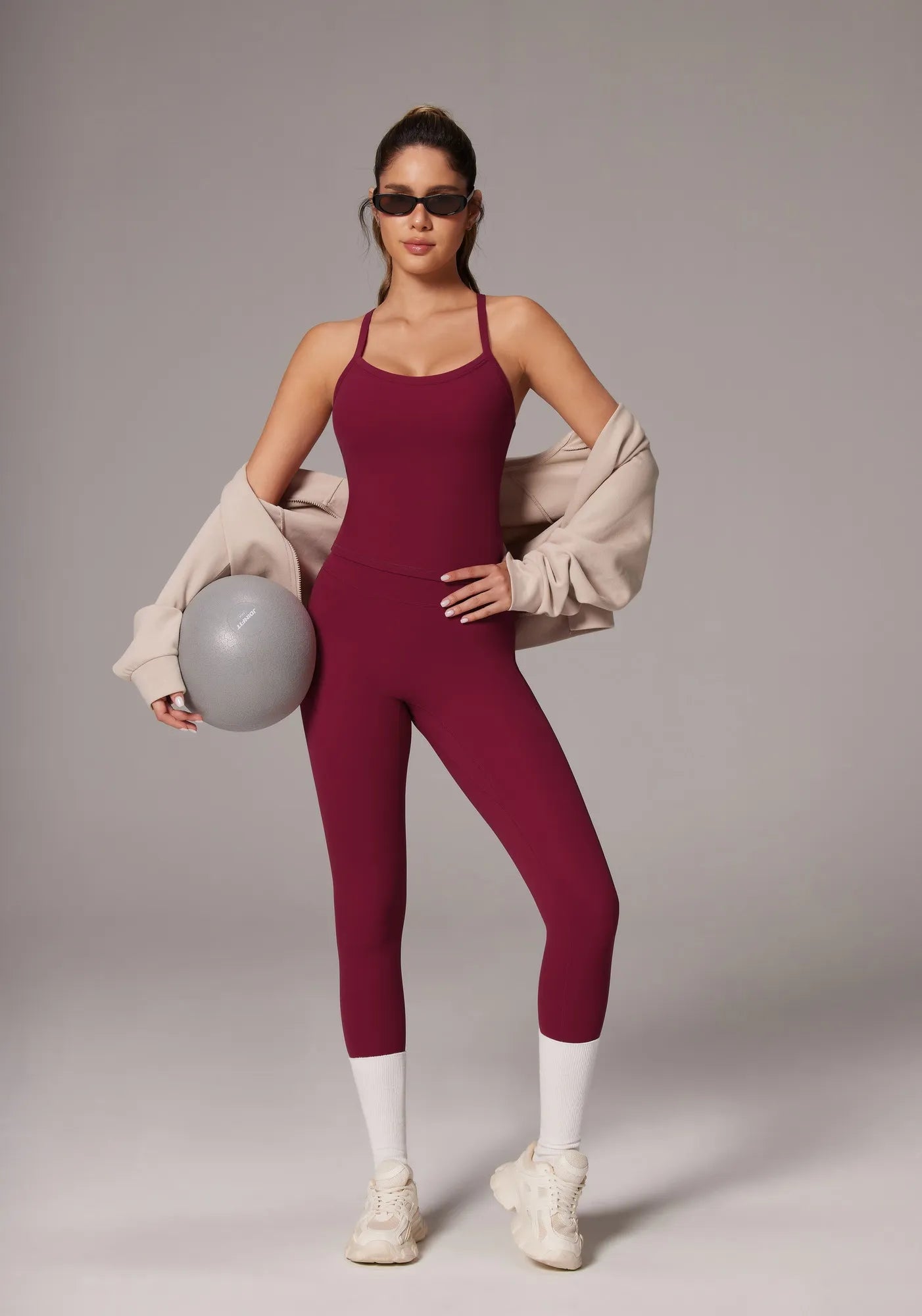Racerback Compression Legging Workout Set