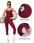 Racerback Compression Legging Workout Set
