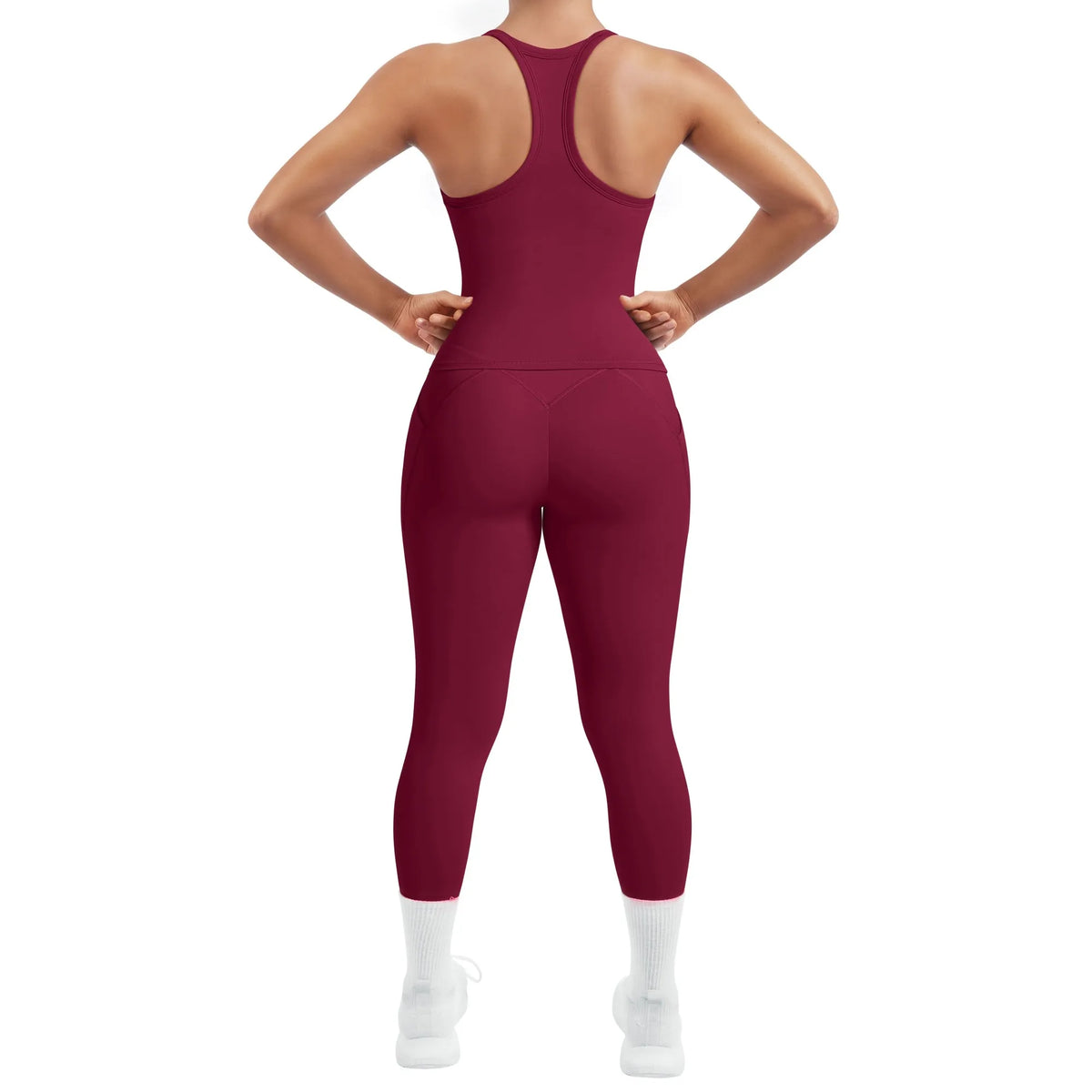 Racerback Compression Legging Workout Set