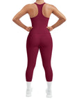Racerback Compression Legging Workout Set