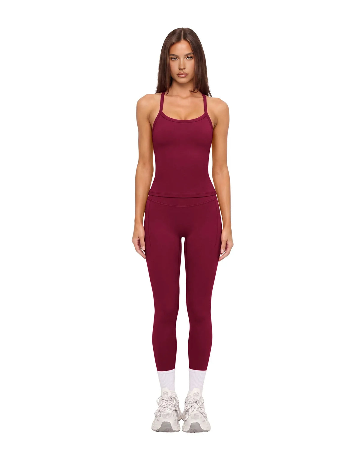 Racerback Compression Legging Workout Set