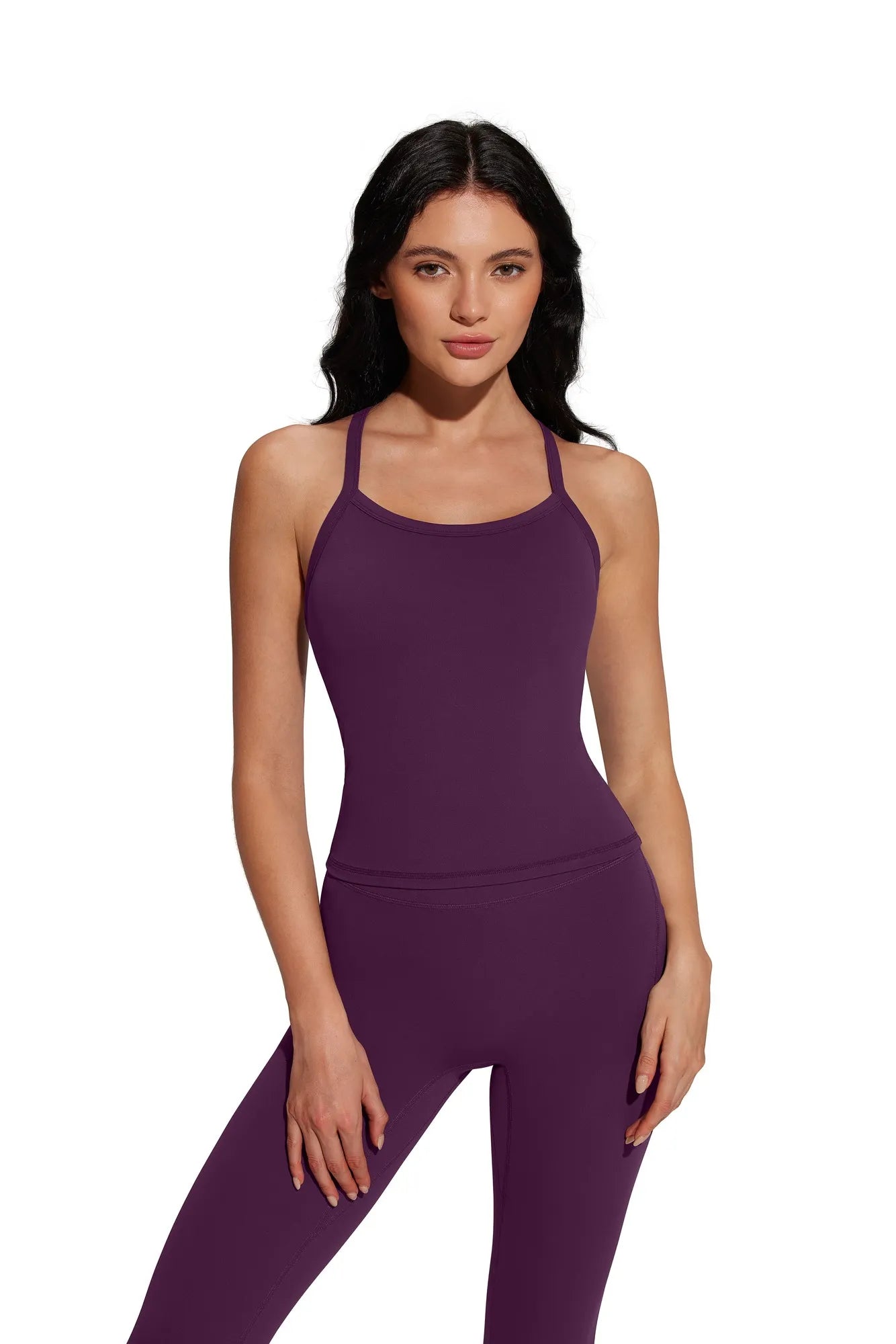 Racerback Compression Legging Workout Set