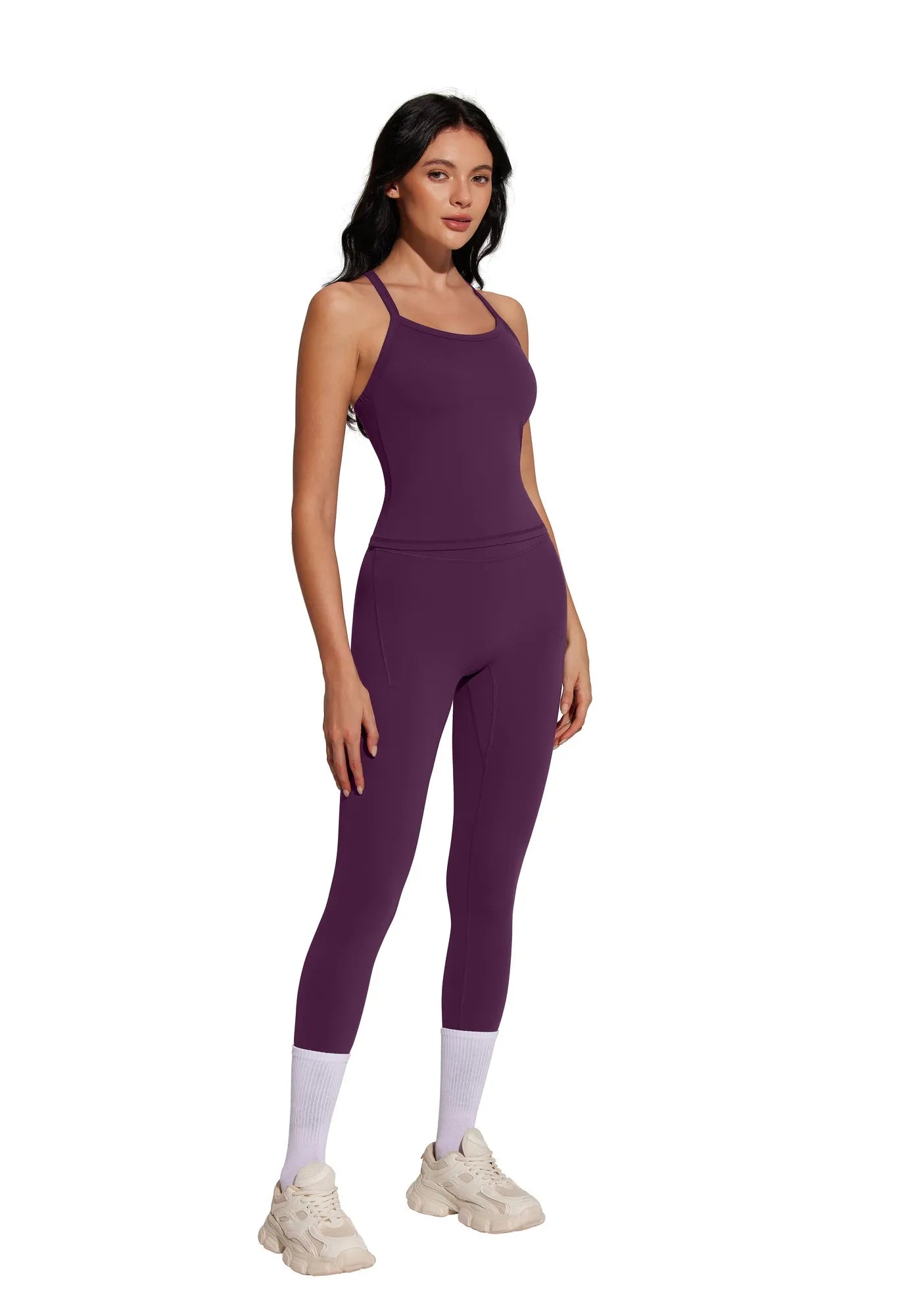 Racerback Compression Legging Workout Set