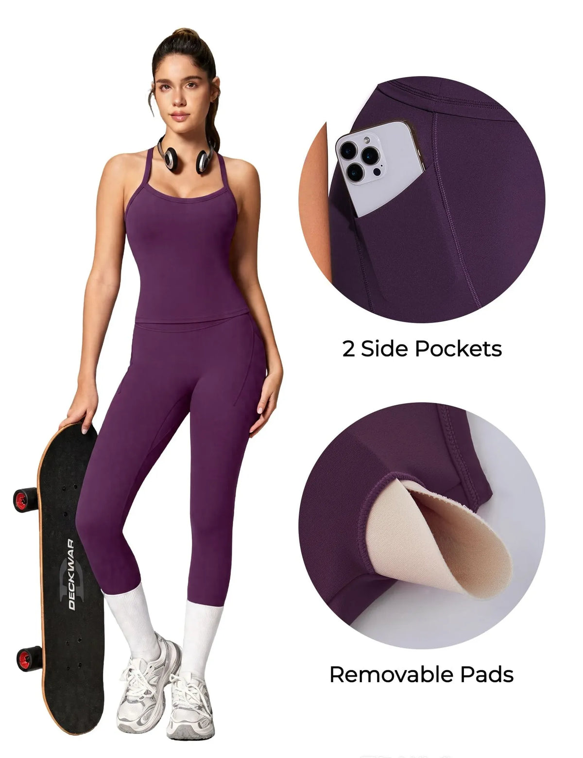 Racerback Compression Legging Workout Set