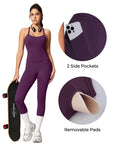 Racerback Compression Legging Workout Set