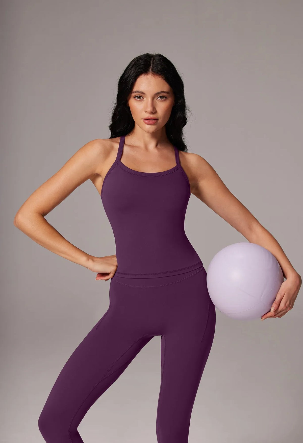 Racerback Compression Legging Workout Set