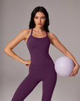 Racerback Compression Legging Workout Set