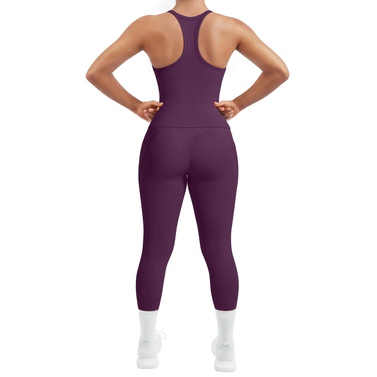 Racerback Compression Legging Workout Set