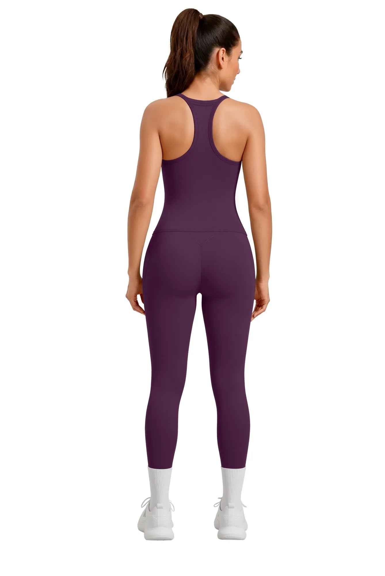 Racerback Compression Legging Workout Set