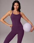 Racerback Compression Legging Workout Set
