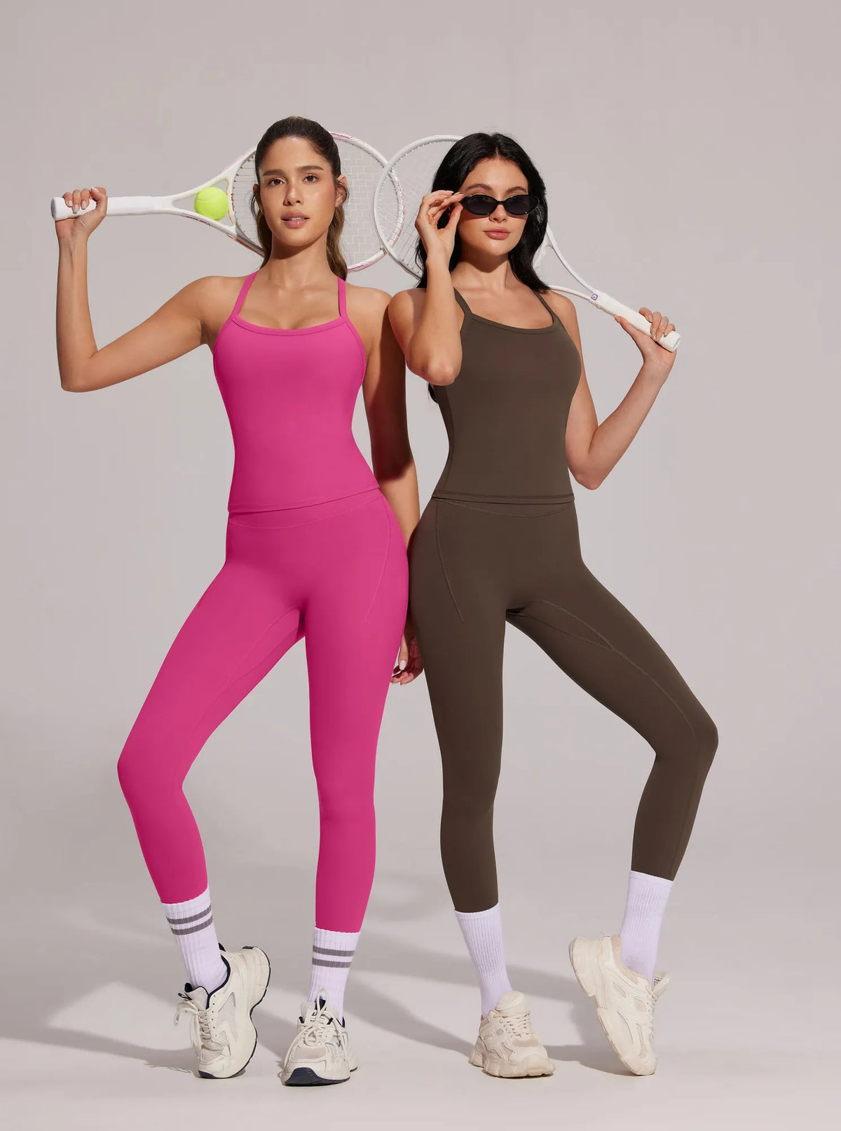 Racerback Compression Legging Workout Set